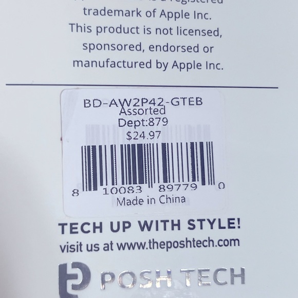 Posh Tech 2- Replacement Band for Apple 🍎 Watch - Picture 6 of 9